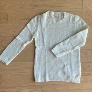 Fine knit wool Italian made crewneck sweater